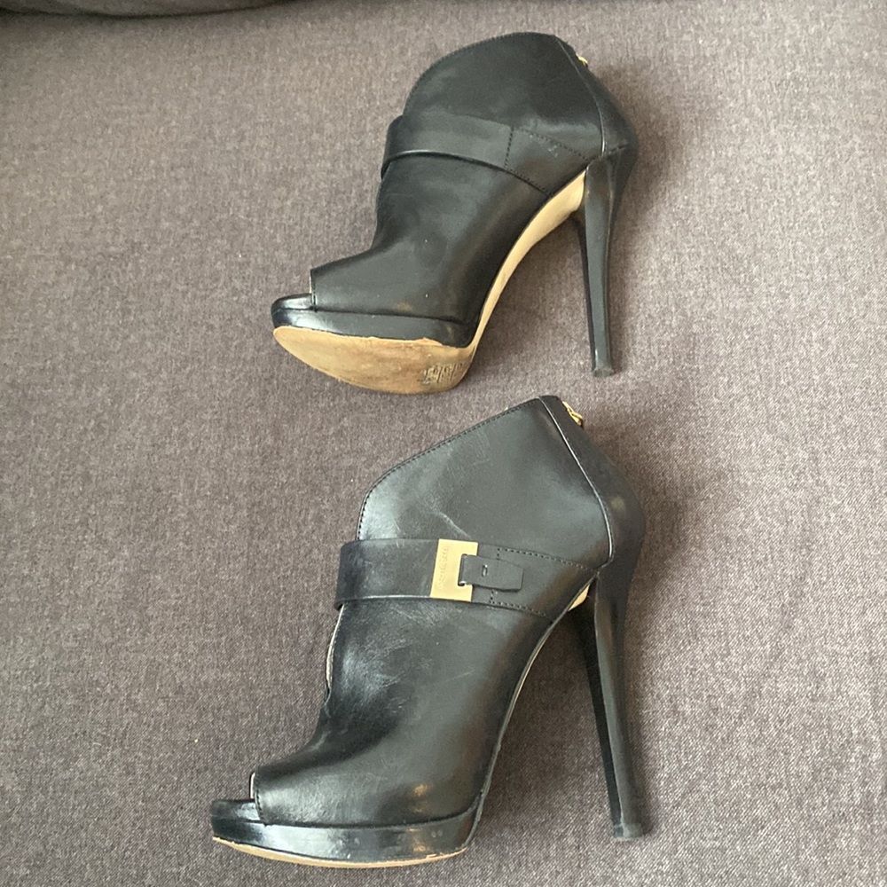 MICHAEL MICHAEL KORS Giuliano peep toe booties - Picture 6 of 8